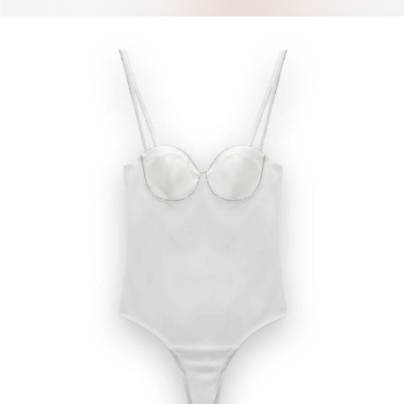 Rhinestone Zara bodysuit - Picture 4 of 6